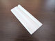 โฟมตกแต่งพลาสติก PVC Trim Moulding สำหรับกำแพง Inteiror สีขาว