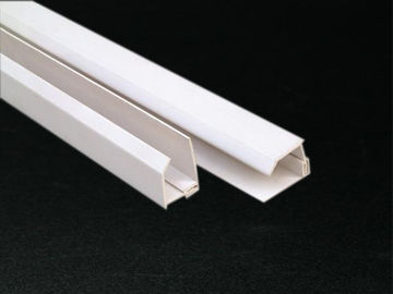 ฝาท้าย PVC Cellular PVC Trim Lamination White กำหนดเอง