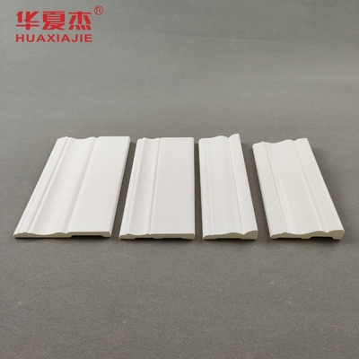 ภายในมุม PVC Trim Moulding ไวนิลสีขาว PVC หน้าต่างตกแต่ง