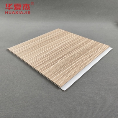 โมเดิร์น ดีไซน์ พีวีซี แผ่นผนัง laminated 250x5mm พีวีซี ผนังเมล็ดไม้ สําหรับตกแต่งห้องนั่งเล่น