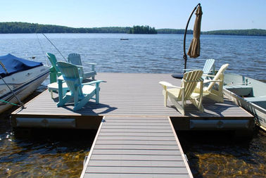 ราคาดี Co-Extrution Technology พื้นระเบียงพลาสติกคอมโพสิต ออนไลน์