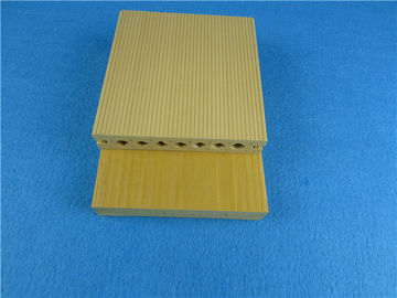 ราคาดี Mouldproof WPC พื้นระเบียงคอมโพสิต / พื้นระเบียงไม้คอมโพสิตเป็นมิตรกับสิ่งแวดล้อม ออนไลน์
