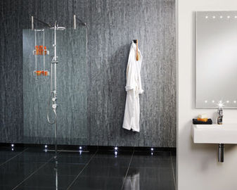 ราคาดี PVC Vinyl Decorative Interior ภายในผนังกั้นห้องอาบน้ำฝักบัวที่เชื่อมต่อกัน ออนไลน์