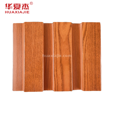 เม็ดไม้ Pvc Wpc ผนังภายในตกแต่งกันน้ำอารมณ์สีแดงคลาสสิก