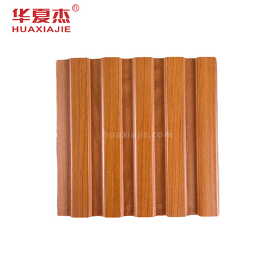 Co Extrusion Wood Grain Wpc Wall Panel ตกแต่งภายในดีไซน์ใหม่
