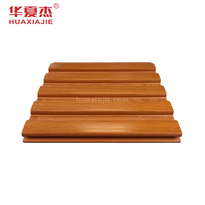 Co Extrusion Wood Grain Wpc Wall Panel ตกแต่งภายในดีไซน์ใหม่
