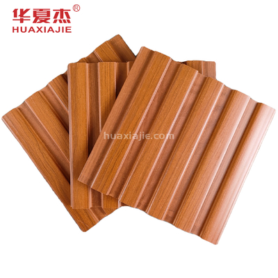 Co Extrusion Wood Grain Wpc Wall Panel ตกแต่งภายในดีไซน์ใหม่