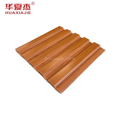 Co Extrusion Wood Grain Wpc Wall Panel ตกแต่งภายในดีไซน์ใหม่
