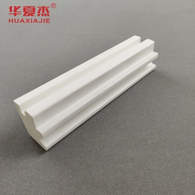 กล่องบรรจุภัณฑ์ PVC ตัดแต่งสำหรับ Sill Nosing ไวนิลสีขาว 7ft