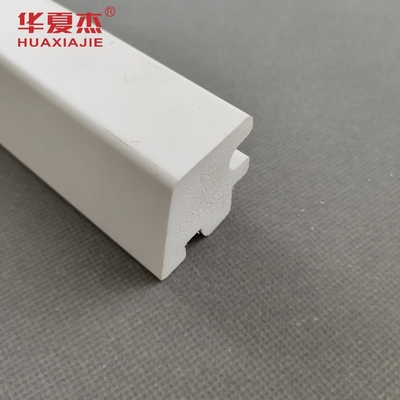 กล่องบรรจุภัณฑ์ PVC ตัดแต่งสำหรับ Sill Nosing ไวนิลสีขาว 7ft