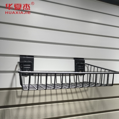 ง่ายติดตั้ง PVC แผนผนังสล็อต Hooks แผนผนังโรงรถ