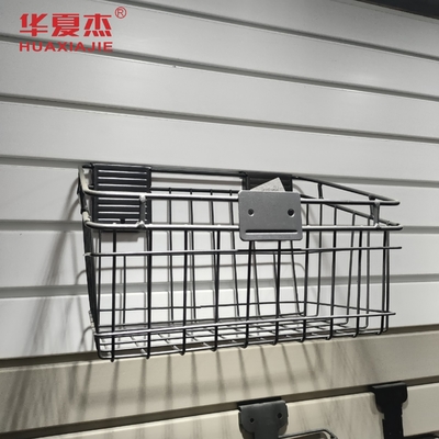 ง่ายติดตั้ง PVC แผนผนังสล็อต Hooks แผนผนังโรงรถ