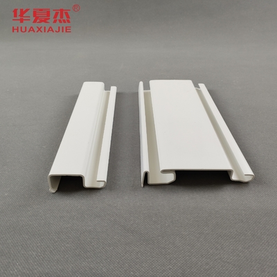2m ความยาว PVC Slat Wall Panel Display สําหรับการตกแต่งแผ่นรถแกรจบ้าน