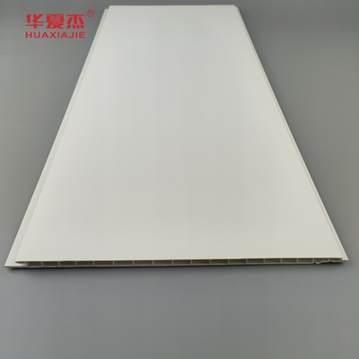 ค ณภาพส ง Frosted Pure White Elegant Laminated Pvc Wall Panel แผนผนัง Pvc ประกอบภายใน สําหรับการตกแต่ง