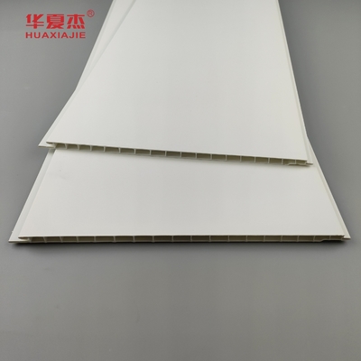 ค ณภาพส ง Frosted Pure White Elegant Laminated Pvc Wall Panel แผนผนัง Pvc ประกอบภายใน สําหรับการตกแต่ง