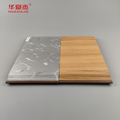 2024 ดีไซน์ใหม่ Sliver รูปแบบหรูหรา /ธรรมชาติ Woodgrain Wpc Panel สําหรับตกแต่งผนัง