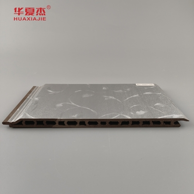 2024 ดีไซน์ใหม่ Sliver รูปแบบหรูหรา /ธรรมชาติ Woodgrain Wpc Panel สําหรับตกแต่งผนัง