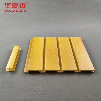 Slatwall Pvc จัดเก็บข้อมูลผนังแข็งแรง PVC ตกแต่งเถา 4ft 8ft