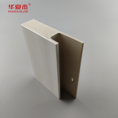 ทนทาน White Cape Flat Casing J Channel White Smooth Surface Wpc กรอบประตูตกแต่งภายใน