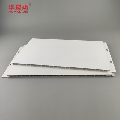 ขายร้อนทนทาน 18''Pvc ผนังแผ่นเพดาน 96% เนื้อหา Pvc สําหรับการตกแต่งบ้านซักรถ