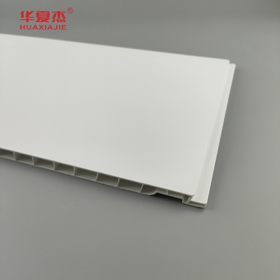 ขายร้อนทนทาน 18''Pvc ผนังแผ่นเพดาน 96% เนื้อหา Pvc สําหรับการตกแต่งบ้านซักรถ