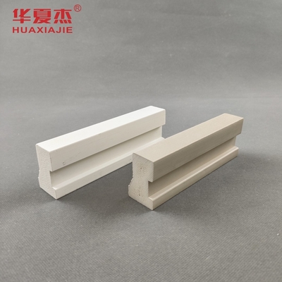 คุณภาพสูง wpc brickmold สีขาว pvc brick mold โฟม molding กันความชื้น วัสดุก่อสร้างภายนอก