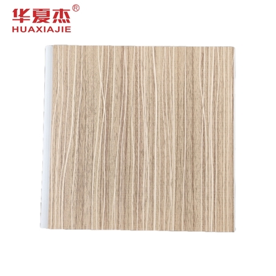 โมเดิร์น ดีไซน์ พีวีซี แผ่นผนัง laminated 250x5mm พีวีซี ผนังเมล็ดไม้ สําหรับตกแต่งห้องนั่งเล่น