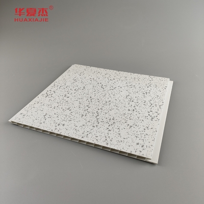 การสแตมปิ้งร้อน 250x8mm พีวีซี แผ่นผนังสําหรับตกแต่งอพาร์ทเมนต์