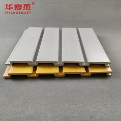 แผ่นผนังสล็อต PVC ขนาด 300 มม x 17 มม มีความยาวที่กําหนดเองและมีความทนต่อการกระแทกที่ดี