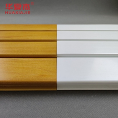 ความทนทานสูง PVC Slatwall ในความยาวที่กําหนดเองของ 4 ฟุตและ 8 ฟุต