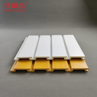 ความทนทานสูง PVC Slatwall ในความยาวที่กําหนดเองของ 4 ฟุตและ 8 ฟุต