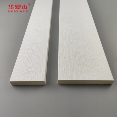 สารป้องกัน PVC Recyclable Trim Board วัสดุตกแต่งอาคารพิมพ์ PVC