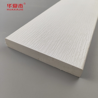 สารป้องกัน PVC Recyclable Trim Board วัสดุตกแต่งอาคารพิมพ์ PVC