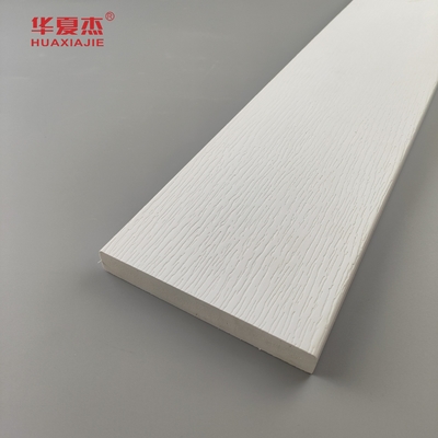 สารป้องกัน PVC Recyclable Trim Board วัสดุตกแต่งอาคารพิมพ์ PVC