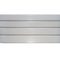 PVC Slatwall Panels สีขาวสีเทาสีดำสำหรับโรงรถ Wall Display 4ft 8ft