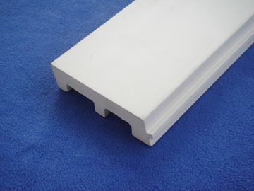 ราคาดี แผ่นรองพื้นพลาสติกสีขาวตกแต่ง, แผ่นรองพื้น PVC แบบมอดกินได้ 126mm * 32mm ออนไลน์