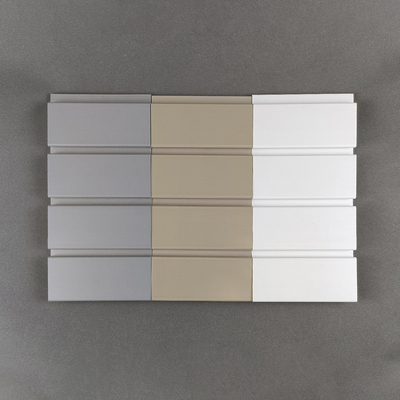 High Gloss High Polymer Pvc Garage Wall Panel สำหรับ Display Wall
