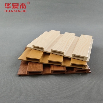 ง่ายต่อการติดตั้ง WPC Wall Panel Co-Extrusion Wood Plastic Composite Wall Panel