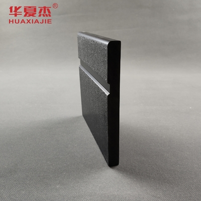 ราคาดี PVC Skirting Board กันน้ํา Vinyl Baseboard Trim สีดํา วัสดุตกแต่ง ออนไลน์