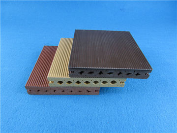 ราคาดี Round Hollow WPC Composite Decking พื้น WPC ที่แข็งแกร่งสำหรับภายนอก ออนไลน์
