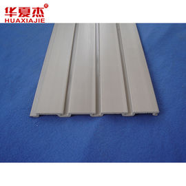 ราคาดี แผ่นพีวีซี Slatwall สีขาว, แผงบอร์ด WPC, แผงผนังโรงรถเพื่อการแสดงผล ออนไลน์