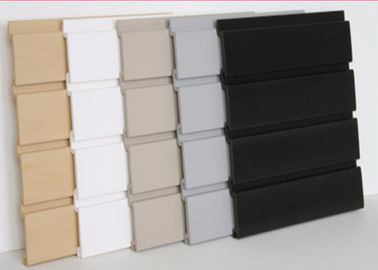 แผ่นผนังแสดงผล PVC Slat Board