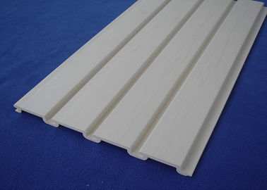 ราคาดี สีเทาที่ทนทานแผงติดผนังโรงรถแผ่นไม้ Slatwall กันน้ำ ออนไลน์