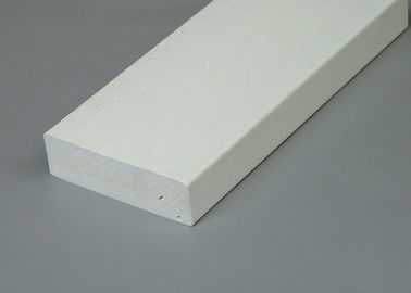ราคาดี แผ่นวีเนียร์บอร์ดลายไม้ PVC / แผ่นปิดกระดานไวนิลสีขาว 5/4 x 4 ออนไลน์