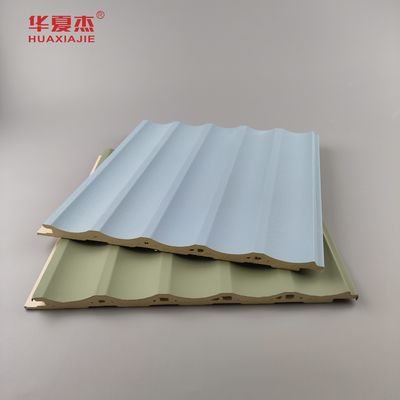 ง่ายในการติดตั้ง WPC แผนผนัง Wpc แผนผิวเคลือบตกแต่งภายใน