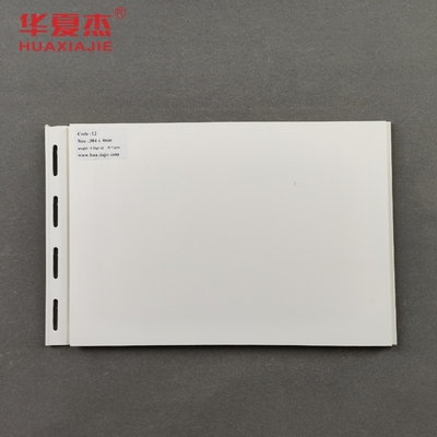 ราคาดี แผงผนัง PVC กันความชื้นสีขาว ขนาด 12'' 16