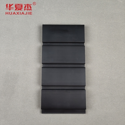 ราคาดี แผงติดผนัง PVC แบบมีร่องสีดำเงาสูงสำหรับตกแต่งภายในบ้าน แผงโรงรถ PVC ออนไลน์