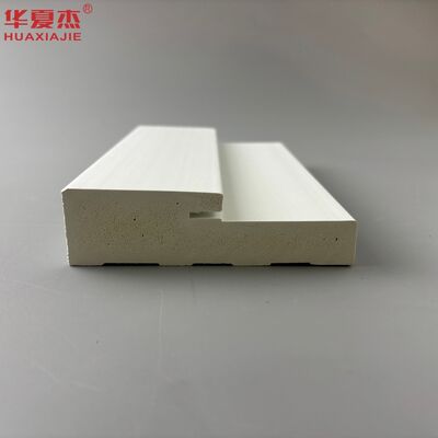 ราคาดี วงกบประตู PVC กว้าง 115 มม. พร้อมพื้นผิวสีขาวและวงกบประตู WPC กันน้ำ ออนไลน์