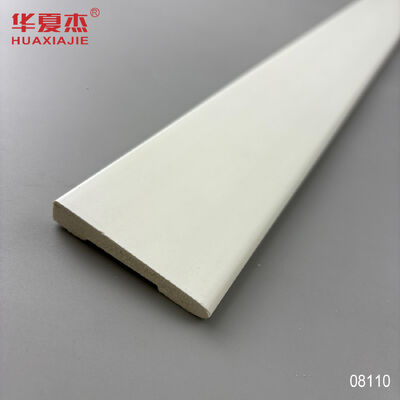 คุณภาพ ขายส่งยอดนิยม 11/32x2-1/8 Bevel Casing Pvc สีขาวฐานบอร์ดกันน้ำรอบ Pvc ตกแต่งบ้าน โรงงาน
