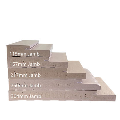 ราคาดี กรอบประตู Wpc กันน้ำ 4 9/16 และ 6 9/16 ไม้ Solid Type Grain Textured ออนไลน์
